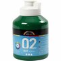 Acrylverf  Donkergroene Verf  Acrylaatverf  Acrylic paint  Hobbyverf  Knutselen en Verven  Sneldrogend 500 ml
