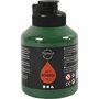 Acrylverf - Donkergroene Verf - Acrylaatverf - Acrylic paint - Hobbyverf - Sneldrogende Verf - Dekkende Verf - Waterbasis Verf - Pigment Art School - 500 ml