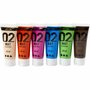 Acrylverf - Verschillende Kleuren - Acrylaatverf - Acrylic paint - Hobbyverf - Knutselen en Verven - Sneldrogend - Intens Pigment - 6x20 ml