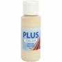 Acrylverf – Beige Verf – Acrylaatverf – Acrylic paint – Hobbyverf – Sneldrogende Verf – Dekkende Verf – Waterbasis Verf – Hoogwaardige Decoratie Verf – Ivoor Beige – Plus Color Verf – 60ml
