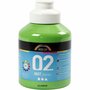 Acrylverf  Lichtgroene Verf  Acrylaatverf  Acrylic paint  Hobbyverf  Sneldrogend  Hoog gepigmenteerde waterbasis verf  Geschikt voor Canvas, Hout & Papier  500 ml