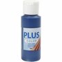 Acrylverf - Blauwe Verf - Acrylaatverf - Acrylic paint - Hobbyverf - Sneldrogende Verf - Dekkende Verf - Waterbasis Verf - Hoogwaardige Decoratie Verf - Marineblauw - Plus Color Verf - 60ml