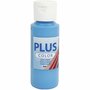 Acrylverf - Blauwe Verf - Acrylaatverf - Acrylic paint - Hobbyverf - Sneldrogende Verf - Dekkende Verf - Waterbasis Verf - Hoogwaardige Decoratie Verf - Ocean Blue - Plus Color Verf - 60ml