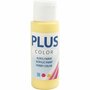 Acrylverf - Gele Verf - Acrylaatverf - Acrylic paint - Hobbyverf - Sneldrogende Verf - Dekkende Verf - Waterbasis Verf - Hoogwaardige Decoratie Verf - Primrose Yellow - Plus Color Verf - 60ml