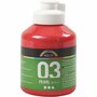 Metallic Verf - Acrylverf Metallic Rood - Metaalverf - Rode Metallic Hobbyverf - Glansverf - Shimmerverf - Acrylaatverf - 500ml