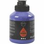 Acrylverf - Violet Blue - Semi Transparant - Semi Glanzend - Pigment Art School - 500 ml