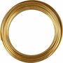 Aluminium Draad - Alu Draad - Aluminium Sieradendraad - DIY Aluminium Draad - Buigbaar Knutsel Draad - 3mm - 29m - Sieraden Draad Goudkleurig - Creatief Aluminium Draad - 1 Rol