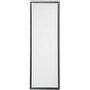Canvas Gespannen Met Antiek Zilveren Lijst - Rechthoek Schilderdoek - Gespannen Canvas - Canvasdoek - Wit Schildercanvas - Verfdoek - Schilderpaneel - Lang Rechthoekig - D: 3cm - 34 x 94 cm - 1 Stuk