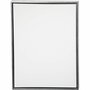 ArtistLine Canvas met lijst, antiek zilver, wit, D: 3 cm, afm 64x84 cm, 360 gr, 1 stuk