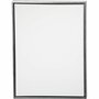 Canvas Gespannen Met Antiek Zilveren Lijst - Rechthoek Schilderdoek - Gespannen Canvas - Canvasdoek - Wit Schildercanvas - Verfdoek - Schilderpaneel - Rechthoekig - 60 x 80 cm - 1 Stuk