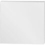 Canvas Gespannen Op Houten Frame - Vierkant Schilderdoek - Gespannen Canvas - Canvasdoek - Wit Schildercanvas - Verfdoek - Schilderpaneel - 50x50cm - Dikte: 3,5cm - 5 Stuks