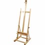 Atelierezel - Verstelbare schildersezel - Beuken - 247 cm - 9 kg - Kunstenaars ezel - 1 stuk