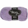 Baby Garen Paars - Merinowol Breien - Zacht Paars Baby Garen - Superwash Wol Voor Baby's 172m/50g