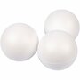 Styropor Balletjes  Piepschuim Ballen  Witte Styropor Decoratieballen  DIY Piepschuim Ballen  Knutselballen Voor Decoratie  Diameter 10 cm - 25 Stuks