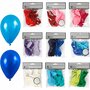 Diverse Ballonnen Set - Helium Geschikte Ballonnen - Natuurlijk Rubber Ballonnen voor Feestdecoratie - Verschillende Kleuren Ballonnen - 30 Zakjes Met Diverse Kleuren