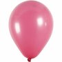 Ballonnen, donkerroze, rond, d 23 cm, 10 stuk/ 1 doos