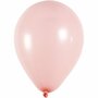 Ballonnen, lichtrood, rond, d 23 cm, 10 stuk/ 1 doos