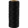 Bamboekoord - Bamboetouw - Zwart - Gedraaid Koord - 100% Bamboe - Duurzaam, Sterk en Milieuvriendelijk - DIY & Hobby - Dikte 1 mm - 65 mtr - 1 Rol
