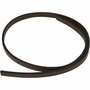 Band van imitatie leer, bruin, B: 10 mm, dikte 3 mm, 1 m/ 1 doos