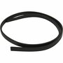 Imitatie Leren Band - Zwart DIY Hobbyband - Sieraden Maken Koord - Stevig Kunstleren Band Voor Creatieve Projecten - 10 mm breed - 3 mm dik - 1 meter