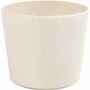 Bloempot - Bamboevezel - Milieuvriendelijke Plantenpot - Lichtgewicht & Vorstbestendig - Geschikt voor DIY Decoratie - H: 6,5 cm - D: 7 cm - 1 Stuk