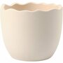 Bloempot - Witte Geglazuurde Bloempot - Indoor Plantenpot - Witte Terracotta Pot - Glanzende Bloempot - Plantenpot Binnengebruik - 7,5 cm Diameter - 6,3 cm Hoog - 24 Stuks