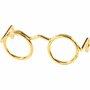 Mini Gouden Brillen - Metalen Poppen Brilletjes - Accessoires voor Poppen - Kleine Gouden Brillen Set - Metalen Brillen voor DIY - B: 25 mm, Binnenmaat 9 mm - 10 Stuks