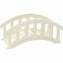 Houten Brug - Miniatuur Brug - Natuurlijke Houten Look - Geschikt voor Diorama’s & Modelbouw - Met Railing aan Beide Zijden - Afmeting: 15x6x7 cm - 1 Stuk