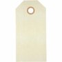 Cadeaulabels - Crème Kaartjes - Labels Voor Kado's - Karton Labels - DIY Verpakkingsdecoratie - Geschenklabels - Formaat 5x10 cm - Gewicht 250 gr - Set van 20