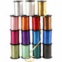 Cadeaulint - Verschillende Kleuren Lint - Glimmend - Geschenkverpakkingslint - Striklint - Krullint - Sierlint - Inpaklint - Cadeaudecoratie - Breedte: 10 mm - 15 x 250 mtr