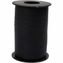 Cadeaulint - Zwart Luxe Geschenklint - Stevig & Mat Afgewerkt - Voor Professionele Cadeauverpakking & DIY Knutselprojecten - Perfect Voor Bloemen & Inpakken - Breedte: 10 mm - 250 m - 1 Rol