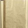 Cadeaupapier - Goud Cadeaupapier - Goudkleurig Papier - 50cm Breed Papier - Inpakpapier - Luxe Inpakpapier - Goud Verpakking Papier - Decoratief Cadeaupapier - Papier Voor Geschenken - 5 Meter