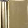 Cadeaupapier, goud, B: 50 cm, 65 gr, 100 m/ 1 rol