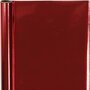 Cadeaupapier - Metallic Rood - Chique & Glanzend - Subtiele Smalle Strepen - Perfect voor Luxe Geschenken - Breedte: 50 cm - 65 gr - 4 m - 1 Rol