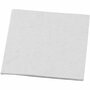 Canvas Paneel - Paneel voor Schilderen - Klein Vierkant Schilderpaneel - Wit Schildercanvas - Verpaneel - Schilderpaneel - Paneeldoek - Gespannen Canvas - Canvasbord - 280 gram -10 x 10 cm
