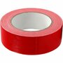 Canvas Tape - Rood Schilderstape - Verftape en Katoentape - DIY Canvas Kleefband - Geschikt Voor Schilder- en Hobbyprojecten - Breedte 38 mm - Lengte 25 meter - 1 rol