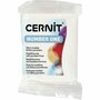 Cernit Boetseerklei - Modellering Klei - Kneedbare Klei - Ovenhardende Klei - Zelfhardende Klei - Porseleinlook - Luchtdrogende Klei - Ondoorzichtig Witte Klei - Opaque White (027) - 56 Gram