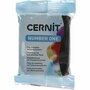 Cernit - BoetseerKlei - Afbak Klei - Porseleinlook - Zwart - Black (100) - 56 gram - 1 stuk