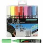 Chalk Marker - Witte Chalk Markers - Lijndikte 1,8-2,5mm - Marker Voor Krijtborden - Decoratief Marker - Hobby Chalk Markers - Marker Voor Glas - Dekkende Chalk Markers - Markers Voor Teksten - 8 Stuk