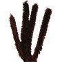 Chenille Draad - Pluche Draad - Pijpenragers - Metaal Draad - Fleecedraad - DIY Draad - Flexibel Decoratief Knutsel Draad - Buigzaam Draad - Bruin - Lengte: 40cm - 4 Stuks