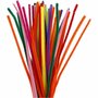 Chenille Draad - Pluche Draad - Pijpenragers - Metaal Draad - Fleecedraad - DIY Draad - Flexibel Decoratief Knutsel Draad - Buigzaam Draad - Mix Kleuren - Lengte: 30cm - Dikte: 6mm - 50 Stuks