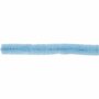 Chenille Draad - Pluche Draad - Pijpenragers - Metaal Draad - Fleecedraad - DIY Draad - Flexibel Decoratief Knutsel Draad - Buigzaam Draad - Lichtblauw - Lengte: 30cm - Dikte: 9mm - 25 Stuks