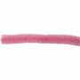 Chenille Draad - Pluche Draad - Pijpenragers - Metaal Draad - Fleecedraad - DIY Draad - Flexibel Decoratief Knutsel Draad - Buigzaam Draad - Roze - Lengte: 30cm - Dikte: 9mm - 25 Stuks