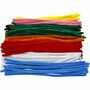 Chenille Draad - Pluche Draad - Pijpenragers - Metaal Draad - Fleecedraad - DIY Draad - Flexibel Decoratief Knutsel Draad - Buigzaam Draad - Verschillende Kleuren - Lengte: 30cm - Dikte: 9mm - 200 Stu