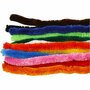 Chenille Draad - Pluche Draad - Pijpenragers - Metaal Draad - Fleecedraad - DIY Draad - Flexibel Decoratief Knutsel Draad - Buigzaam Draad - Mix Kleuren - Lengte: 45cm - Dikte: 25mm - 60 Stuks