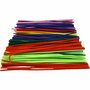 Chenille Draad - Pluche Draad - Pijpenragers - Metaal Draad - Fleecedraad - DIY Draad - Flexibel Decoratief Knutsel Draad - Buigzaam Draad - Multicolor - Lengte: 30cm - Dikte: 4mm - 300 Stuks