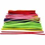 Chenille Draad - Pluche Draad - Pijpenragers - Metaal Draad - Fleecedraad - DIY Draad - Flexibel Decoratief Knutsel Draad - Buigzaam Draad - Multicolor - Lengte: 30cm - Dikte: 6mm - 50 Stuks