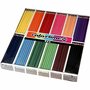 Colortime kleurpotloden, diverse kleuren, L: 17,45 cm, vulling 3 mm, 12x24 stuk/ 1 doos