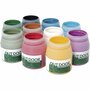 Decoratieverf – Verschillende Kleuren Buitenverf – Zijdematte Verf – Verf Voor Buiten – Goede Dekking Verf – Verf Voor Hout – Verf Voor Metaal – Verf Voor Steen – Verf Voor Kunststof – 250 ml Verf – S