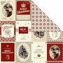 Design Papier - Rood - Luxe Knutselpapier - Creatief Papier - DIY Hobby - Dubbelzijdig Papier - 5 Vellen